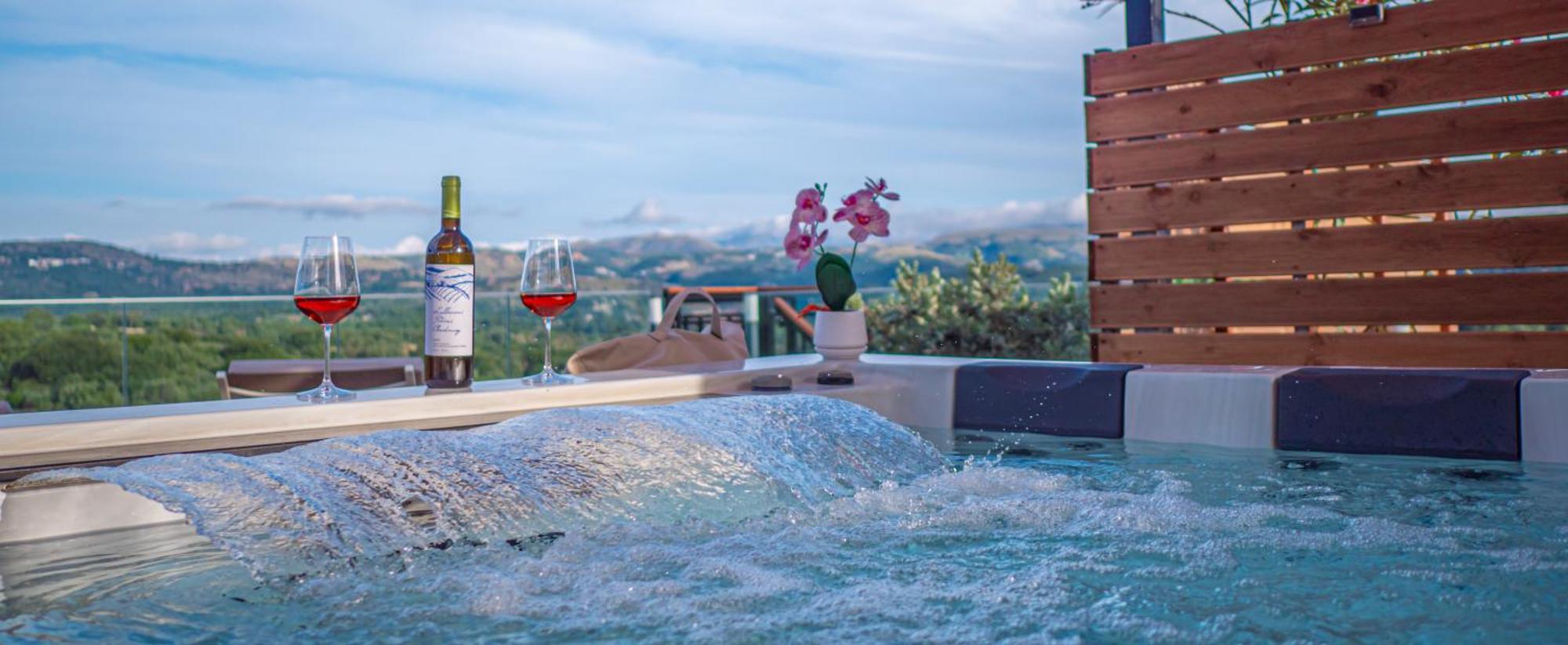 Villa Paris With Rooftop & Jacuzzi Valsamónero Exterior foto